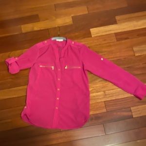 Pink blouse